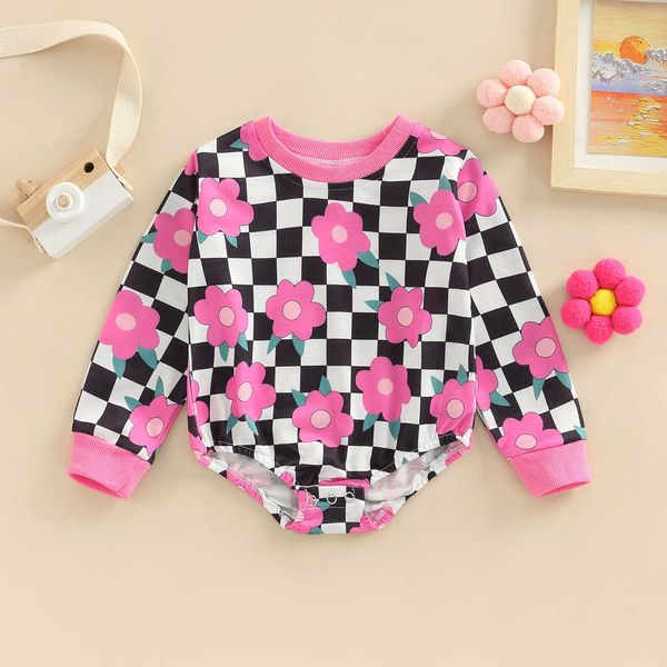 rompers baby girls spring autumn casual romper long sleeve round neck damboard flower printed jumpsuit bodysuit j220922, Blue
rompers baby girls spring autumn casual romper long sleeve round neck damboard flower printed jumpsuit bodysuit j220922, Blue