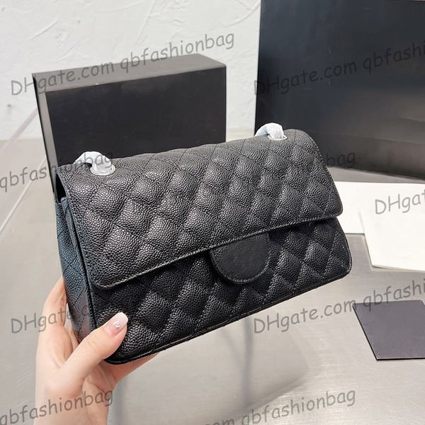 french womens classic double flap caviar leather bags calfskin gold/silver metal hardware real leather multi pochette sacoche clutch purse d
french womens classic double flap caviar leather bags calfskin gold/silver metal hardware real leather multi pochette sacoche clutch purse d