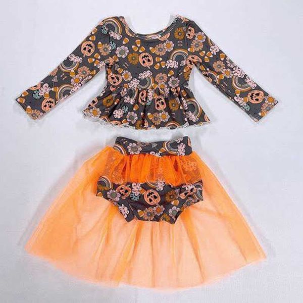clothing sets wholesale children baby girl halloween toddler clothing sets kid orange gauze skirt pumpkin flower candy bummies infant outfit, White
clothing sets wholesale children baby girl halloween toddler clothing sets kid orange gauze skirt pumpkin flower candy bummies infant outfit, White