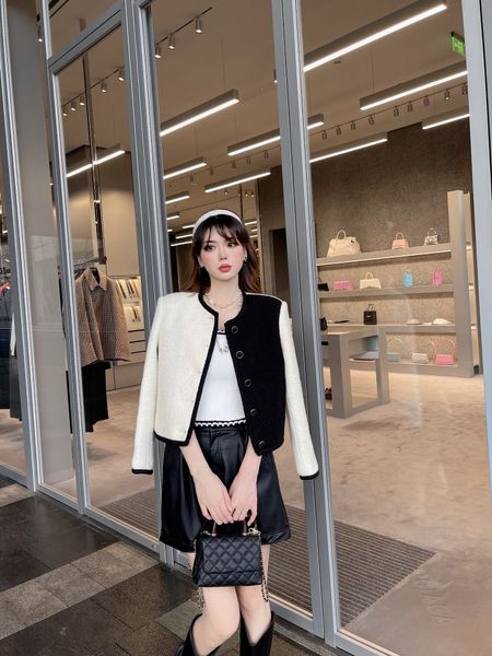 ys women's brand jacket2022women new autumn winter brand logo fashion overcoat jacket designer grade casual spring tweed coat birthday, Black;brown
ys women's brand jacket2022women new autumn winter brand logo fashion overcoat jacket designer grade casual spring tweed coat birthday, Black;brown