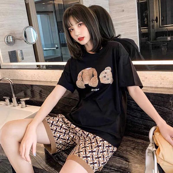 designer men's t shirt palm angles eye beheaded bear men and women lovers palmbaby short sleeve cotton loose ovesize luxury shirt b3ew, White;black
designer men's t shirt palm angles eye beheaded bear men and women lovers palmbaby short sleeve cotton loose ovesize luxury shirt b3ew, White;black