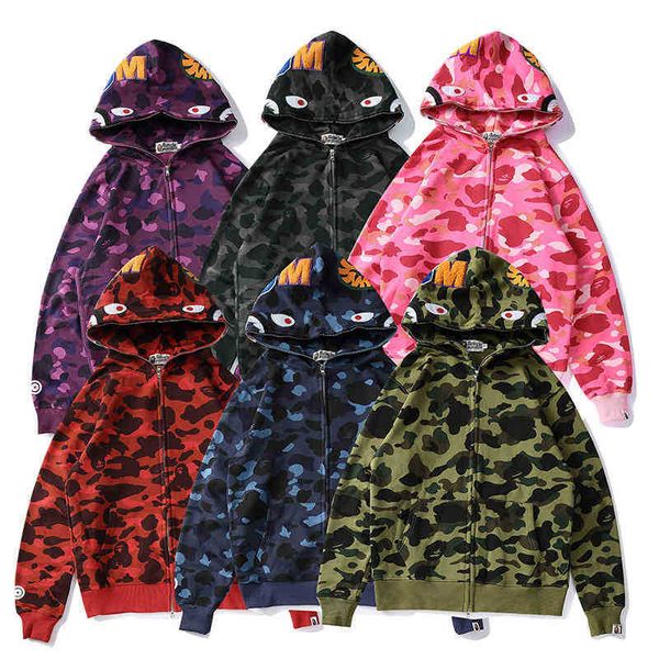 fashion men's hoodies sweatshirts bap shark head fleece women's cardigan hoodie zipper jacket brand coats asian size m-3xl thicken, Black
fashion men's hoodies sweatshirts bap shark head fleece women's cardigan hoodie zipper jacket brand coats asian size m-3xl thicken, Black