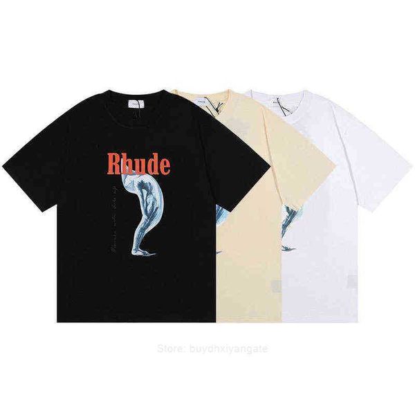 rhude limited edition literary tee high-quality simple black and white two-color cotton t shirt men women spring summer classic, White;black
rhude limited edition literary tee high-quality simple black and white two-color cotton t shirt men women spring summer classic, White;black