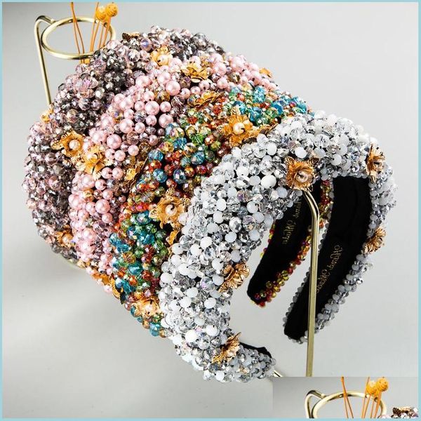headbands rhinestone headbands sponge baroque hairband pearl flower headband for women girls fl diamond hair hoop bling hairs jewelry dhmfi, Silver
headbands rhinestone headbands sponge baroque hairband pearl flower headband for women girls fl diamond hair hoop bling hairs jewelry dhmfi, Silver