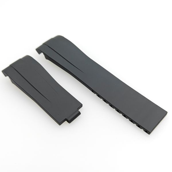 21mm - 18mm black silicone rubber watch band strap fits for rolex oysterflex daytona, Black;brown
21mm - 18mm black silicone rubber watch band strap fits for rolex oysterflex daytona, Black;brown