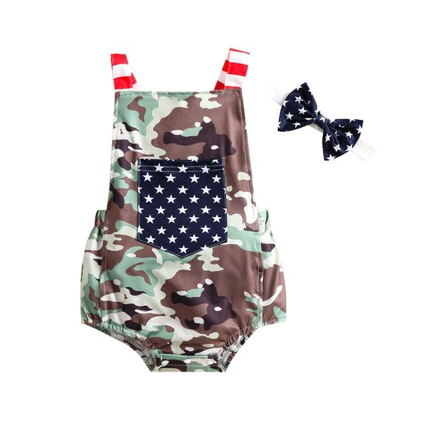 rompers independence day baby girl jumpsuit star pocket camouflage casual sleeveless striped jarretelle rompers and headband j220922, Blue
rompers independence day baby girl jumpsuit star pocket camouflage casual sleeveless striped jarretelle rompers and headband j220922, Blue