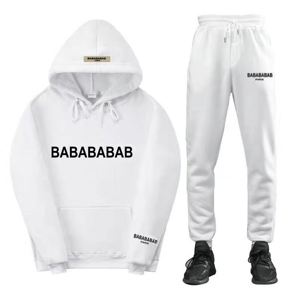 men's set designer tracksuits suit tide letters print high street loose hoodies and sweatpants sets casual sports suits, Gray
men's set designer tracksuits suit tide letters print high street loose hoodies and sweatpants sets casual sports suits, Gray