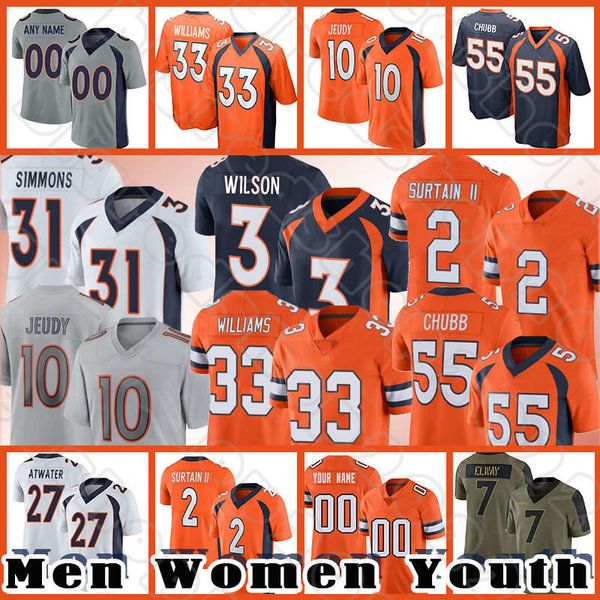 3 russell wilson justin simmons football javonte williams jerry jeudy jersey denver patrick surtain ii bradley chubb broncos peyton manning, Black;red
3 russell wilson justin simmons football javonte williams jerry jeudy jersey denver patrick surtain ii bradley chubb broncos peyton manning, Black;red