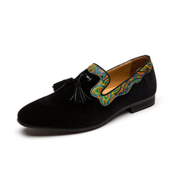 new british men's shoes loafers frosted trend inside the korean version of the pointed malezapatillas hombre a1, Black
new british men's shoes loafers frosted trend inside the korean version of the pointed malezapatillas hombre a1, Black