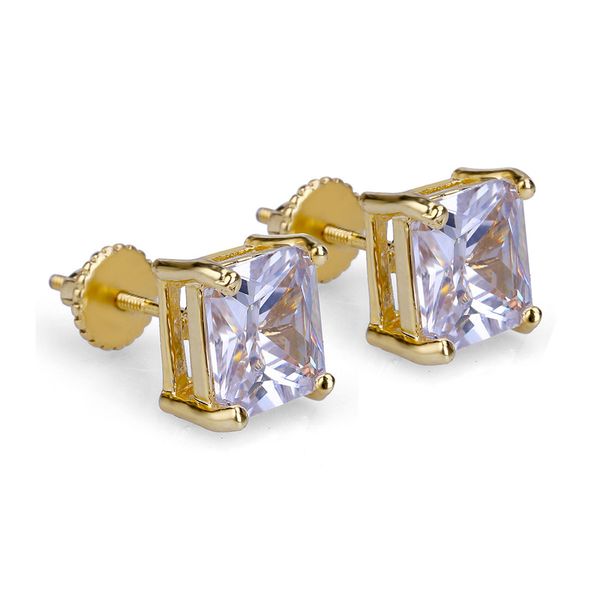 4mm 6mm 8mm hip hop screwback stud earrings bling square white zircon earrings jewelry wholesale, Golden;silver
4mm 6mm 8mm hip hop screwback stud earrings bling square white zircon earrings jewelry wholesale, Golden;silver