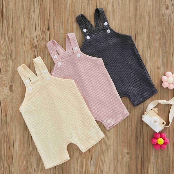 rompers newborn baby girl sleeveless romper solid color waffle band jumpsuit casual summer toddler girl boy clothing j220922, Blue
rompers newborn baby girl sleeveless romper solid color waffle band jumpsuit casual summer toddler girl boy clothing j220922, Blue