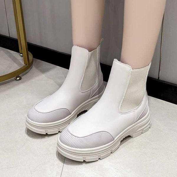 boots rimocy fashion patchwork women's chelsea 2022 slip-on platform ankle woman winter non-slip thick bottom shoes ladies y2209, Black
boots rimocy fashion patchwork women's chelsea 2022 slip-on platform ankle woman winter non-slip thick bottom shoes ladies y2209, Black
