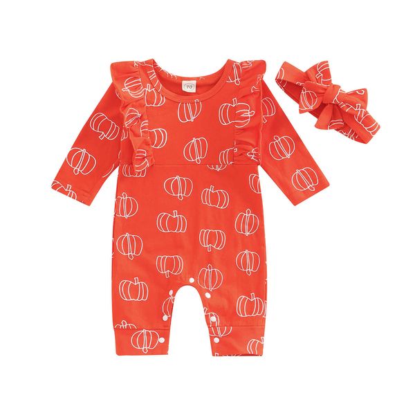 rompers 2pcs infants baby girl halloween outfit pumpkin print ruffle long sleeves jumpsuit playsuit headband set for girl j220922, Blue
rompers 2pcs infants baby girl halloween outfit pumpkin print ruffle long sleeves jumpsuit playsuit headband set for girl j220922, Blue