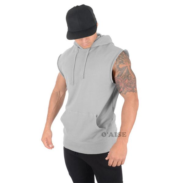 stringer tank men gym clothing bodybuilding sleeveless muscle hoodie smj02, White;black
stringer tank men gym clothing bodybuilding sleeveless muscle hoodie smj02, White;black
