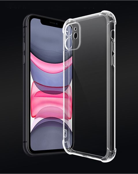 transparent tpu cell phone cases for iphone 14 plus pro max 13 12 11 soft material anti-drop shockproof mobile phone protective cover dhl transparent tpu cell phone cases for iphone 14 plus pro max 13 12 11 soft material anti-drop shockproof mobile phone protective cover dhl
