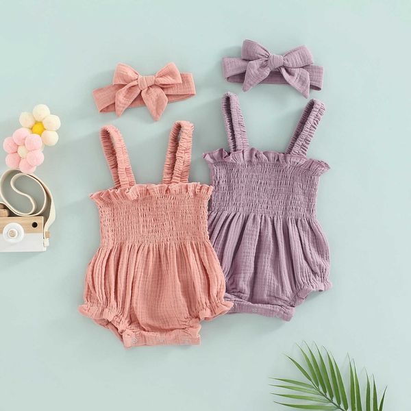 rompers new baby rompers summer cotton newborn bodysuits baby girls sleeveless jumpsuits headband baby clothes 024 months j220922, Blue
rompers new baby rompers summer cotton newborn bodysuits baby girls sleeveless jumpsuits headband baby clothes 024 months j220922, Blue