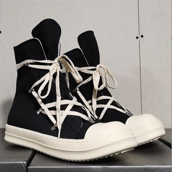 2022 shoes rick canvas sneakers for men and women owens shoelaces own fragrance high soled boots casual shoes 4l8e size35-47 w216o, Black
2022 shoes rick canvas sneakers for men and women owens shoelaces own fragrance high soled boots casual shoes 4l8e size35-47 w216o, Black