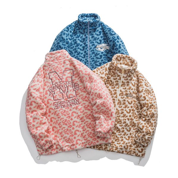 fuzzy fluffy jackets winter parkas streetwear hip hop leopard print thicken warm lambswool coats harajuku fashion casual outwear, Black;brown
fuzzy fluffy jackets winter parkas streetwear hip hop leopard print thicken warm lambswool coats harajuku fashion casual outwear, Black;brown