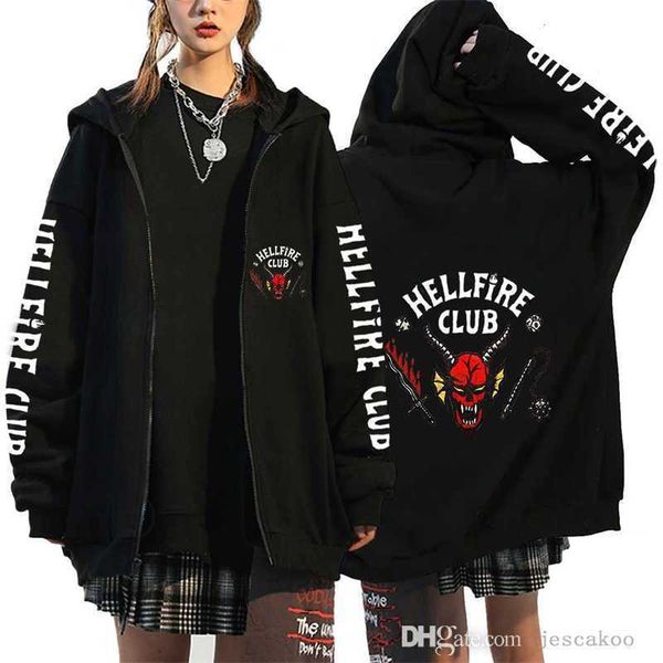 hellfire club hoodie sweatshirts womens jackets autumn winter sweater coat hip hop casual clothes plus size 3xl, Black
hellfire club hoodie sweatshirts womens jackets autumn winter sweater coat hip hop casual clothes plus size 3xl, Black