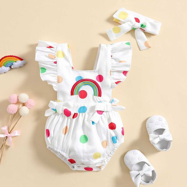 rompers summer newborn baby girl rompers baby girl dots rainbow embroidery rompers baby girl jumpsuits and headband clothing j220922, Blue
rompers summer newborn baby girl rompers baby girl dots rainbow embroidery rompers baby girl jumpsuits and headband clothing j220922, Blue