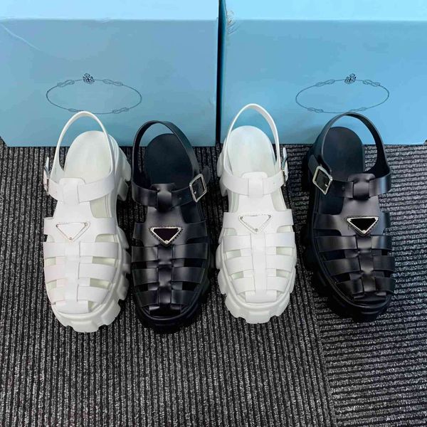 women's sandals slidespiece leather beach sandals increase comfortable prad pradas sports style 35-45, Black
women's sandals slidespiece leather beach sandals increase comfortable prad pradas sports style 35-45, Black