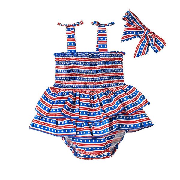 rompers independence day newborn infant baby girls summer clothing sleeveless rompers ruffle star stripe printed jumpsuit playsuit j220922, Blue
rompers independence day newborn infant baby girls summer clothing sleeveless rompers ruffle star stripe printed jumpsuit playsuit j220922, Blue