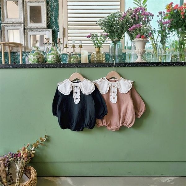 cute baby rompers bodysuits long sleeve 2022 spring new girls jumpsuit baby lace large lapel princess onesie kids romper clothes 20220924 e3, Blue
cute baby rompers bodysuits long sleeve 2022 spring new girls jumpsuit baby lace large lapel princess onesie kids romper clothes 20220924 e3, Blue