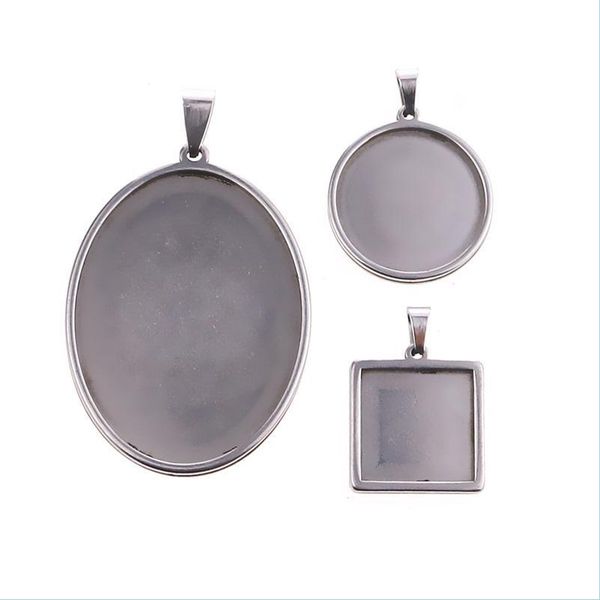 jewelry settings 5pcs/lot stainless steel oval round square pendant cabochon base setting tray blank 30x40mm cabochons jewelry making dhpch, Slivery;crystal
jewelry settings 5pcs/lot stainless steel oval round square pendant cabochon base setting tray blank 30x40mm cabochons jewelry making dhpch, Slivery;crystal