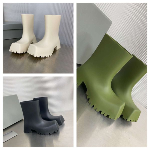 boots rubber boots rain boot waterproof shoes luxury designer trooper square toes chunky heel coarse tooth outsole wear-resistant black beig
boots rubber boots rain boot waterproof shoes luxury designer trooper square toes chunky heel coarse tooth outsole wear-resistant black beig