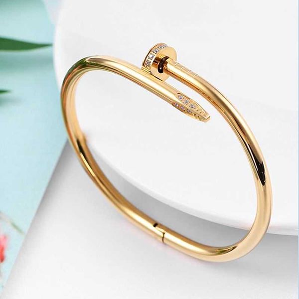 designer carti bracelet diamond charm love bracelets shoppet mo sangshi 18k rose gold nail bracelet female ins small crowd design korean fas, Black
designer carti bracelet diamond charm love bracelets shoppet mo sangshi 18k rose gold nail bracelet female ins small crowd design korean fas, Black