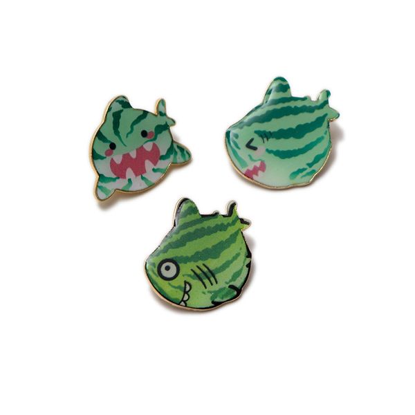 shark melon funny brooch metal badge ins trendy male and female creative pin student bag dress decoration gift, Blue
shark melon funny brooch metal badge ins trendy male and female creative pin student bag dress decoration gift, Blue