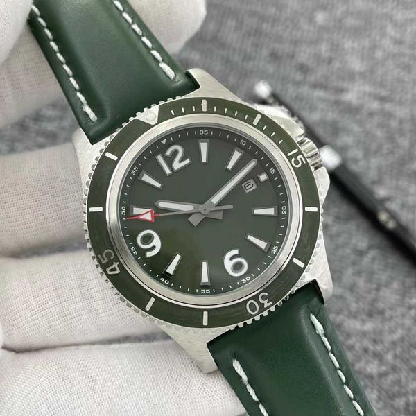 quality green dial watches superocean heritage automatic mechanical movement watch leather strap floding clasp mens dress wrist
quality green dial watches superocean heritage automatic mechanical movement watch leather strap floding clasp mens dress wrist