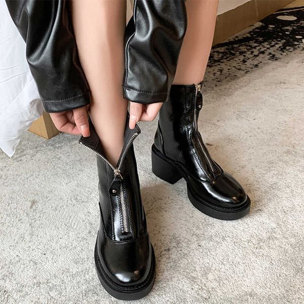 boots high heels women 2022 new winter chelsea chunky designer brand luxury zipper ankle shoes goth punk mujer zapatos y2209, Black
boots high heels women 2022 new winter chelsea chunky designer brand luxury zipper ankle shoes goth punk mujer zapatos y2209, Black
