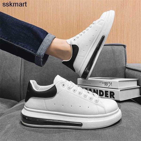 dress shoes calfskin platform air cushion small white shoes men new spring student board sneakers men casual running sneakers, Black
dress shoes calfskin platform air cushion small white shoes men new spring student board sneakers men casual running sneakers, Black