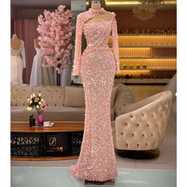pink prom dresses lace long sleeves halter appliques shiny satin sequins beaded evening dresses lace train floor length party gowns plus siz, Black
pink prom dresses lace long sleeves halter appliques shiny satin sequins beaded evening dresses lace train floor length party gowns plus siz, Black