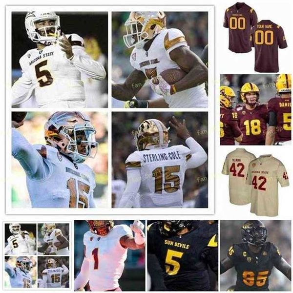 sj ncaa college jerseys arizona state sun devils 8 blake barnett 2 brady white 7 kalen ballage 4 demario richard 80 derek hagen custom footb, Black
sj ncaa college jerseys arizona state sun devils 8 blake barnett 2 brady white 7 kalen ballage 4 demario richard 80 derek hagen custom footb, Black