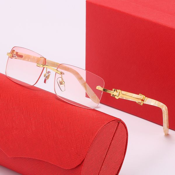 men sunglasses designer trendy gold women sunglasses sunshade eyeglass composite metal rimless optical rectangle frameless classic square fr, White;black
men sunglasses designer trendy gold women sunglasses sunshade eyeglass composite metal rimless optical rectangle frameless classic square fr, White;black