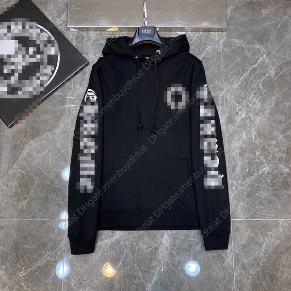 2022 new men's and women's hoodie sweater fashion brand ch red lips mouth flower arm hooded twv5, Black
2022 new men's and women's hoodie sweater fashion brand ch red lips mouth flower arm hooded twv5, Black