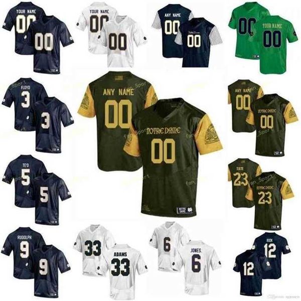 sj custom college football jersey 6 tony sj nes jr. 83 chase claypool 9 kyle rudolph 9 jaylon smith men women youth kids stitched, Black
sj custom college football jersey 6 tony sj nes jr. 83 chase claypool 9 kyle rudolph 9 jaylon smith men women youth kids stitched, Black