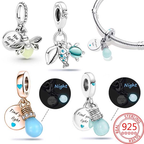 new popular 925 sterling silver charm luminous light bulb double charm for original classic diy bracelet ladies jewelry fashion accessories, Bronze;silver
new popular 925 sterling silver charm luminous light bulb double charm for original classic diy bracelet ladies jewelry fashion accessories, Bronze;silver