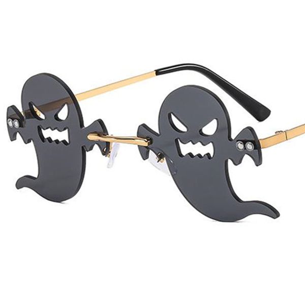 new rimless sunglasses funny sun glasses cut ghost goggles anti-uv spectacles demon masquerade halloween eyeglasses ornamental, White;black
new rimless sunglasses funny sun glasses cut ghost goggles anti-uv spectacles demon masquerade halloween eyeglasses ornamental, White;black