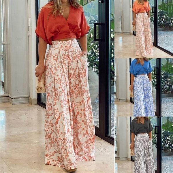 women's two piece pants summer autumn two piece sets womens fashion mid sleeve shirt elgant floral print wide leg pant suit casual 2pcs, White
women's two piece pants summer autumn two piece sets womens fashion mid sleeve shirt elgant floral print wide leg pant suit casual 2pcs, White