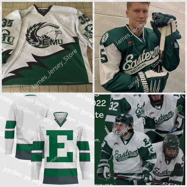 new college hockey wears 2022 ncaa custom eastern michigan eagles emu hockey jersey 70 jacob mulka 2 david bogart 3 joshua somers 4 austin l, Black
new college hockey wears 2022 ncaa custom eastern michigan eagles emu hockey jersey 70 jacob mulka 2 david bogart 3 joshua somers 4 austin l, Black
