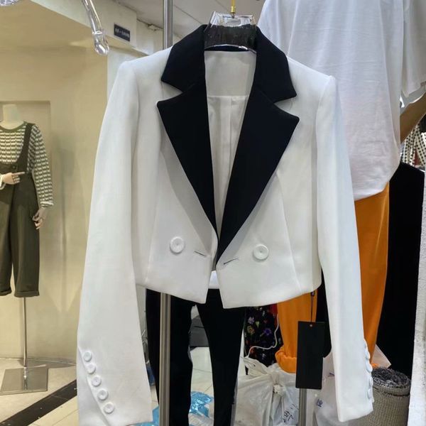 women's suits blazers loose spring style women small short blazer jacket thin fashion long sleeve casual single button slim female oute, White;black
women's suits blazers loose spring style women small short blazer jacket thin fashion long sleeve casual single button slim female oute, White;black