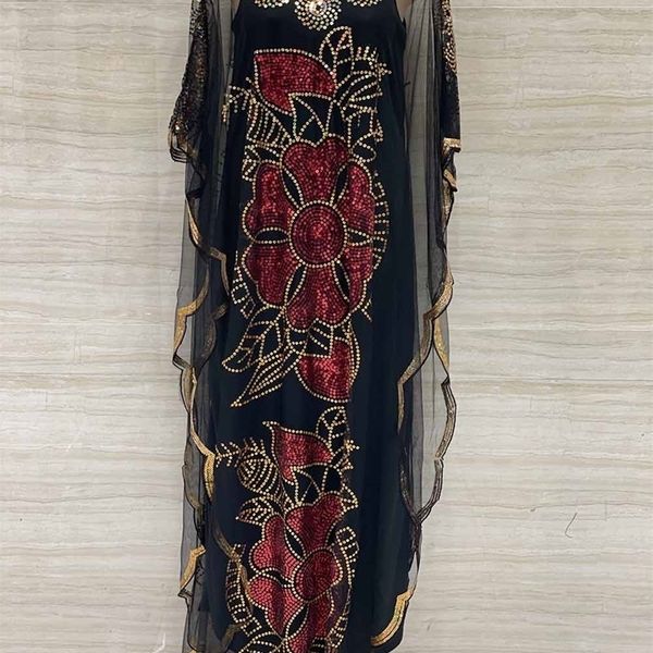 ethnic clothing style african women's dashiki abaya fashion gauze fabric sequins bat sleeve loose dress size single piece 220924, Red
ethnic clothing style african women's dashiki abaya fashion gauze fabric sequins bat sleeve loose dress size single piece 220924, Red