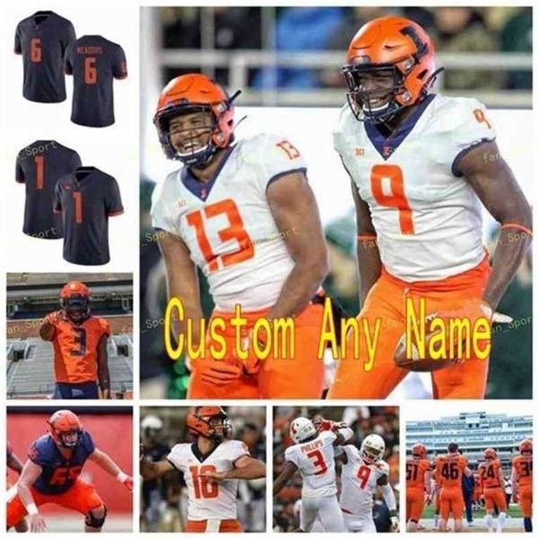 sj ncaa college jerseys illinois fighting illini 47 oluwole betiku jr 5 milo eifler rashard mendenhall trevon sidney custom football stitche, Black
sj ncaa college jerseys illinois fighting illini 47 oluwole betiku jr 5 milo eifler rashard mendenhall trevon sidney custom football stitche, Black