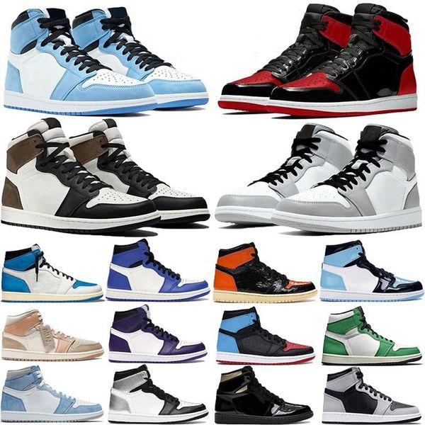 1 jumpman 1s basketball shoes men women dark mocha military blue university bordeaux bred patent pollen chicago bred toe black mens trainers
1 jumpman 1s basketball shoes men women dark mocha military blue university bordeaux bred patent pollen chicago bred toe black mens trainers
