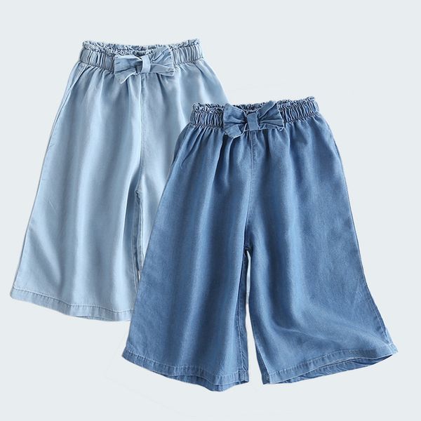 jeans little girl jeans denim wide leg children seven point anti mosquito culottes clothing flared pants kids bell bottoms 220923, Blue
jeans little girl jeans denim wide leg children seven point anti mosquito culottes clothing flared pants kids bell bottoms 220923, Blue