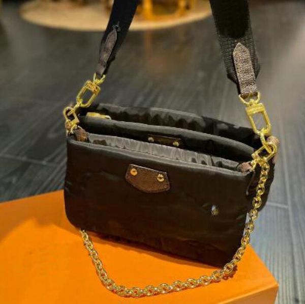 Women 3pcs/set Fashion designer nylon Bags Multi Accessoires brand Purses Wallet clutch shoulder Bag totes messenger cross body 5489#, Black
Women 3pcs/set Fashion designer nylon Bags Multi Accessoires brand Purses Wallet clutch shoulder Bag totes messenger cross body 5489#, Black