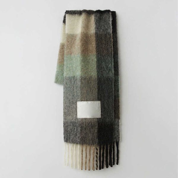 luxury ac fashion scarf men's women scarves imitation cashmere plaid wraps long student bib warm shawl rainbow thick lattice tassel fem, Blue;gray
luxury ac fashion scarf men's women scarves imitation cashmere plaid wraps long student bib warm shawl rainbow thick lattice tassel fem, Blue;gray
